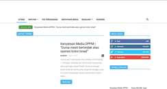 Desktop Screenshot of dppkk.org